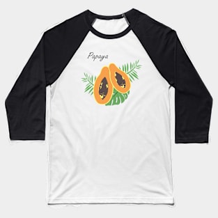 Papaya. Baseball T-Shirt